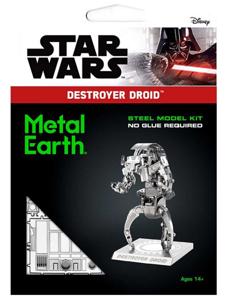Metal Earth Star Wars Destroyer Droid Metal Model Kit